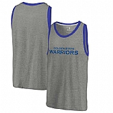 Golden State Warriors Fanatics Branded Wordmark Tri-Blend Tank Top - Heathered Gray,baseball caps,new era cap wholesale,wholesale hats